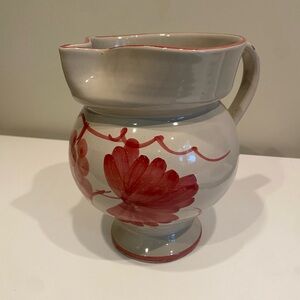Pottery pitcher